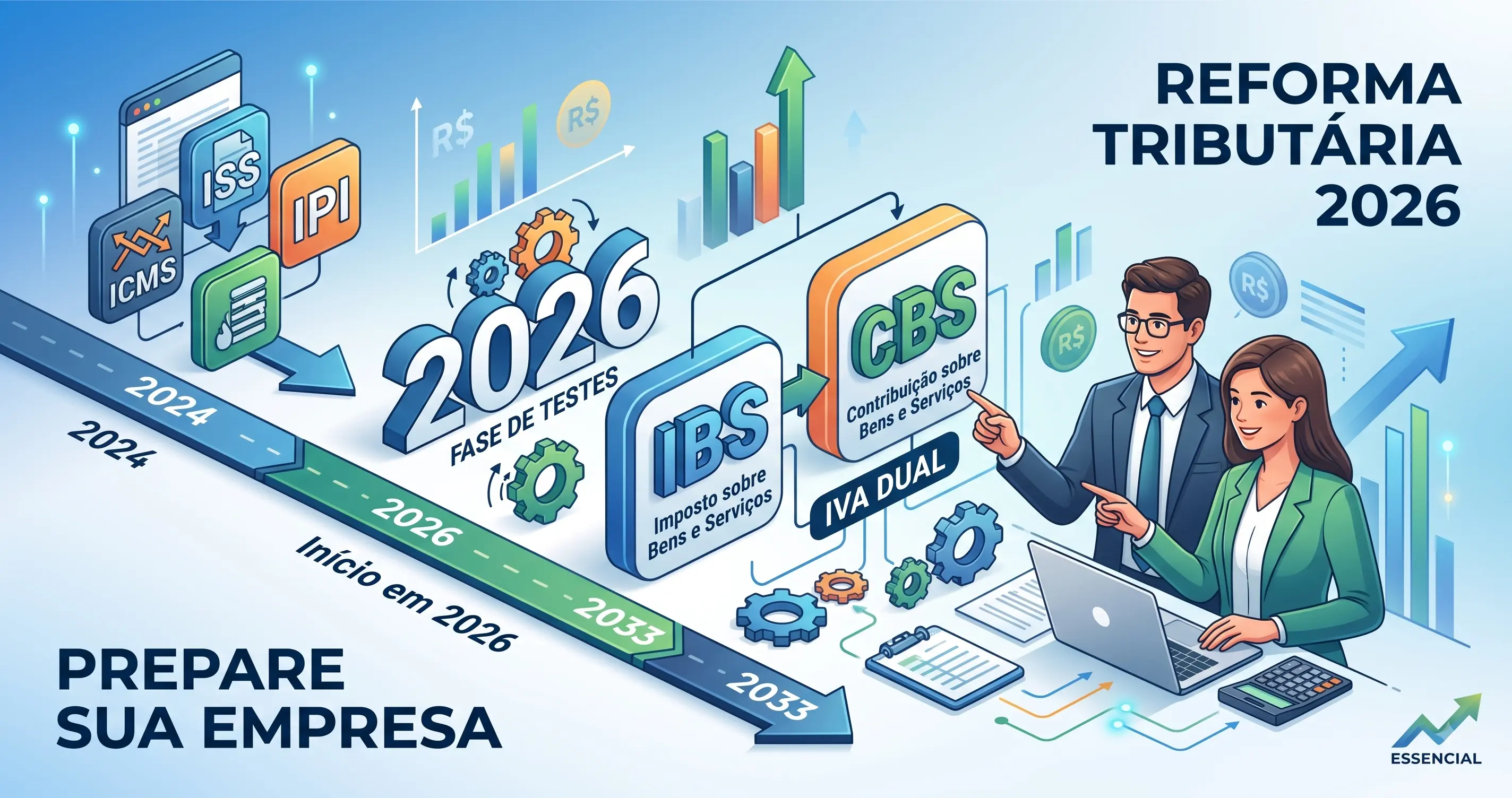 Reforma Tributária na Prática: O Que Muda em 2026 e Como Sua Empresa Deve se Preparar